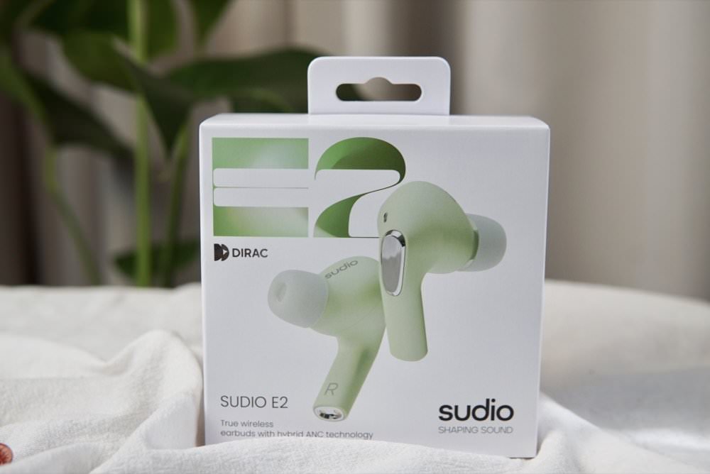 sudio e2藍牙耳機開箱－薄荷綠色